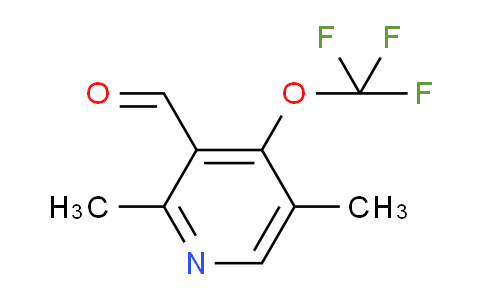 2,5-Dimethyl-4-(trifluoromethoxy)pyridine-3-carboxaldehyde