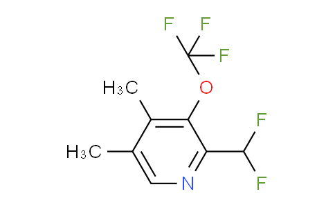 AM219943 | 1804291-49-3 | 4,5-Dimethyl-2-(difluoromethyl)-3-(trifluoromethoxy)pyridine