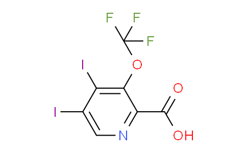 4,5-Diiodo-3-(trifluoromethoxy)pyridine-2-carboxylic acid