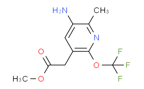AM21998 | 1804536-54-6 | Methyl 3-amino-2-methyl-6-(trifluoromethoxy)pyridine-5-acetate