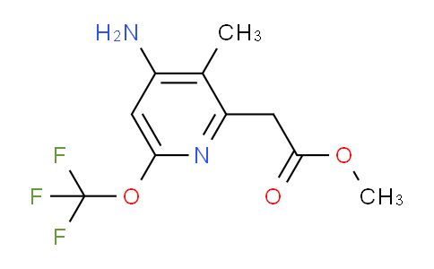 AM21999 | 1803986-52-8 | Methyl 4-amino-3-methyl-6-(trifluoromethoxy)pyridine-2-acetate