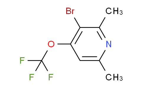 AM219991 | 1804375-11-8 | 3-Bromo-2,6-dimethyl-4-(trifluoromethoxy)pyridine