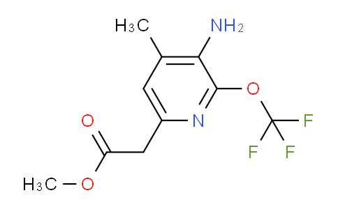 AM22000 | 1806110-54-2 | Methyl 3-amino-4-methyl-2-(trifluoromethoxy)pyridine-6-acetate