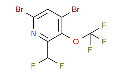 AM220010 | 1805985-65-2 | 4,6-Dibromo-2-(difluoromethyl)-3-(trifluoromethoxy)pyridine