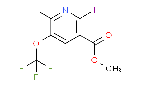 AM220018 | 1804566-52-6 | Methyl 2,6-diiodo-3-(trifluoromethoxy)pyridine-5-carboxylate