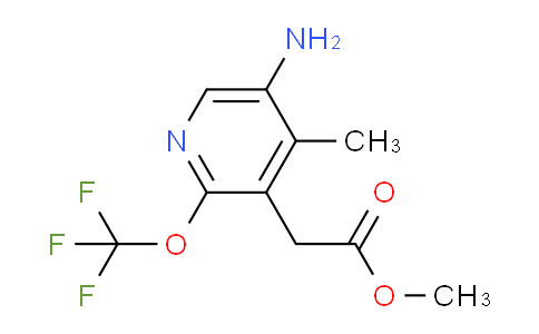AM22002 | 1804575-89-0 | Methyl 5-amino-4-methyl-2-(trifluoromethoxy)pyridine-3-acetate