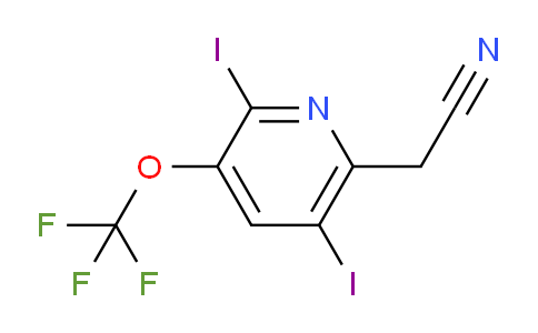 AM220021 | 1803985-35-4 | 2,5-Diiodo-3-(trifluoromethoxy)pyridine-6-acetonitrile