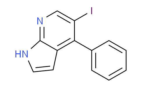 5-Iodo-4-phenyl-1H-pyrrolo[2,3-b]pyridine