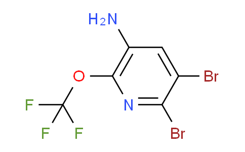 5-Amino-2,3-dibromo-6-(trifluoromethoxy)pyridine