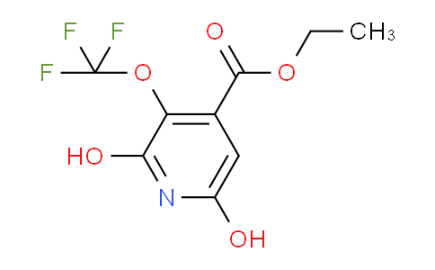Ethyl 2,6-dihydroxy-3-(trifluoromethoxy)pyridine-4-carboxylate