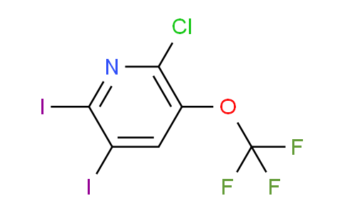 6-Chloro-2,3-diiodo-5-(trifluoromethoxy)pyridine