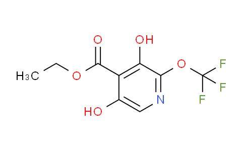 Ethyl 3,5-dihydroxy-2-(trifluoromethoxy)pyridine-4-carboxylate