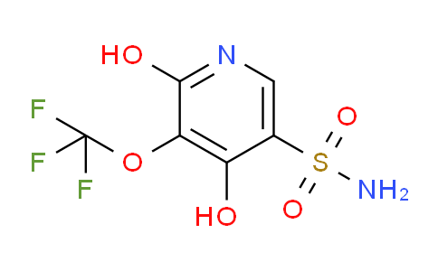2,4-Dihydroxy-3-(trifluoromethoxy)pyridine-5-sulfonamide