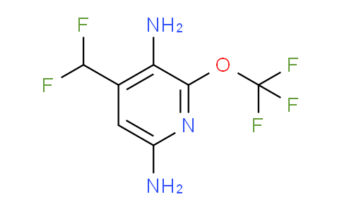 AM220128 | 1804612-28-9 | 3,6-Diamino-4-(difluoromethyl)-2-(trifluoromethoxy)pyridine