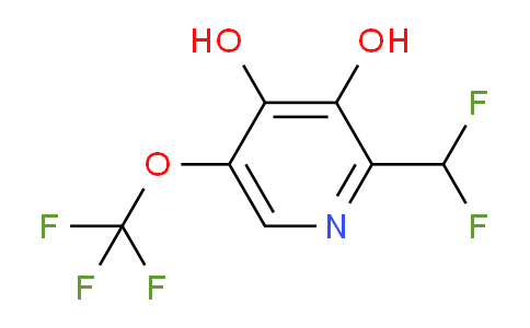 AM220134 | 1804292-52-1 | 3,4-Dihydroxy-2-(difluoromethyl)-5-(trifluoromethoxy)pyridine