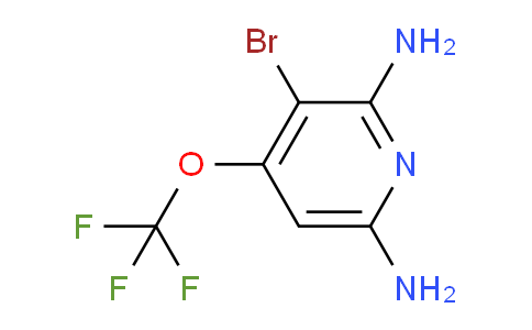 3-Bromo-2,6-diamino-4-(trifluoromethoxy)pyridine