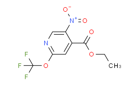 Ethyl 5-nitro-2-(trifluoromethoxy)pyridine-4-carboxylate