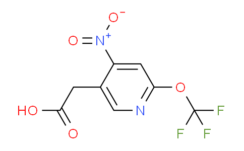 4-Nitro-2-(trifluoromethoxy)pyridine-5-acetic acid