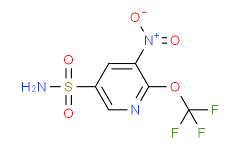 3-Nitro-2-(trifluoromethoxy)pyridine-5-sulfonamide
