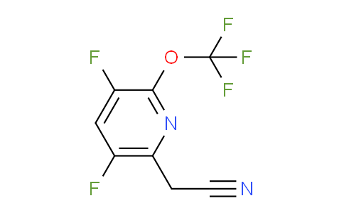 3,5-Difluoro-2-(trifluoromethoxy)pyridine-6-acetonitrile