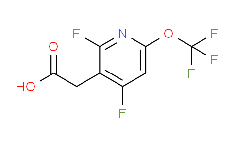 2,4-Difluoro-6-(trifluoromethoxy)pyridine-3-acetic acid