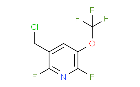 3-(Chloromethyl)-2,6-difluoro-5-(trifluoromethoxy)pyridine