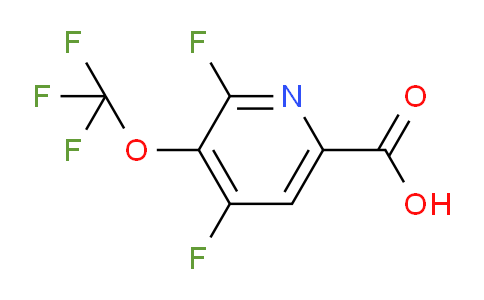 2,4-Difluoro-3-(trifluoromethoxy)pyridine-6-carboxylic acid