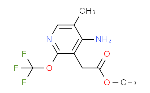 AM22022 | 1805965-74-5 | Methyl 4-amino-5-methyl-2-(trifluoromethoxy)pyridine-3-acetate