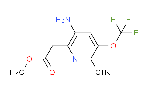 AM22023 | 1806110-74-6 | Methyl 5-amino-2-methyl-3-(trifluoromethoxy)pyridine-6-acetate
