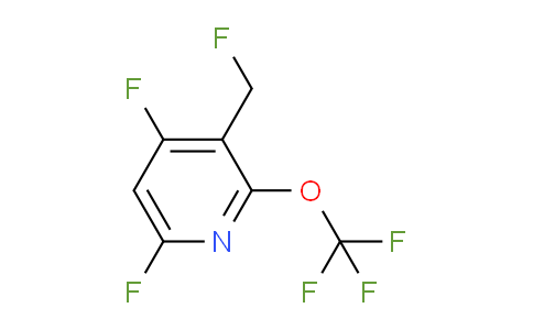 AM220240 | 1804466-10-1 | 4,6-Difluoro-3-(fluoromethyl)-2-(trifluoromethoxy)pyridine