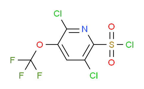 2,5-Dichloro-3-(trifluoromethoxy)pyridine-6-sulfonyl chloride