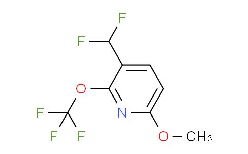 3-(Difluoromethyl)-6-methoxy-2-(trifluoromethoxy)pyridine