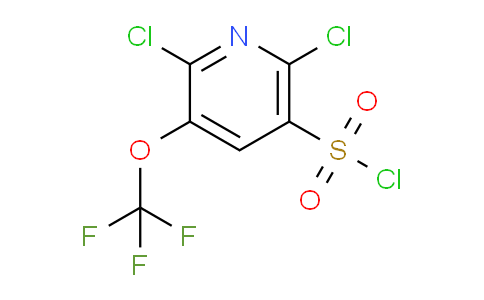 2,6-Dichloro-3-(trifluoromethoxy)pyridine-5-sulfonyl chloride