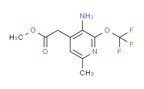 AM22027 | 1803645-93-3 | Methyl 3-amino-6-methyl-2-(trifluoromethoxy)pyridine-4-acetate