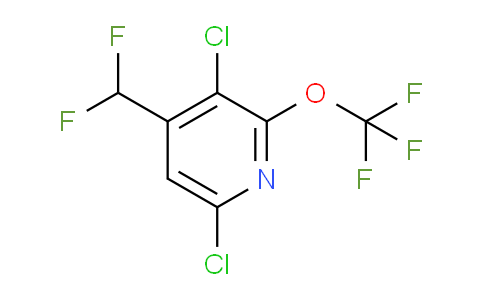 AM220272 | 1804030-21-4 | 3,6-Dichloro-4-(difluoromethyl)-2-(trifluoromethoxy)pyridine
