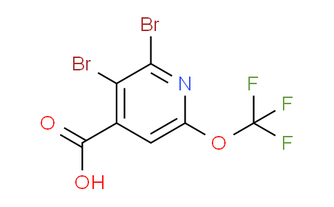 2,3-Dibromo-6-(trifluoromethoxy)pyridine-4-carboxylic acid