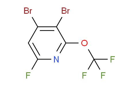 3,4-Dibromo-6-fluoro-2-(trifluoromethoxy)pyridine