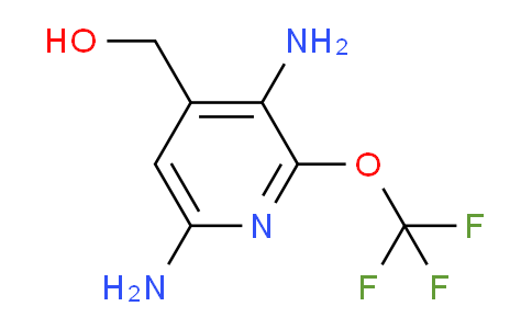 3,6-Diamino-2-(trifluoromethoxy)pyridine-4-methanol