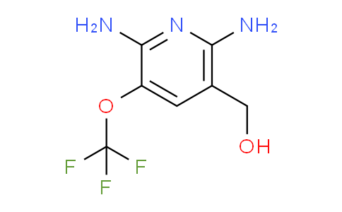 2,6-Diamino-3-(trifluoromethoxy)pyridine-5-methanol