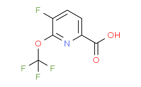 AM220400 | 1804471-02-0 | 3-Fluoro-2-(trifluoromethoxy)pyridine-6-carboxylic acid
