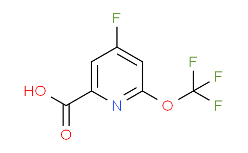 AM220402 | 1803933-29-0 | 4-Fluoro-2-(trifluoromethoxy)pyridine-6-carboxylic acid