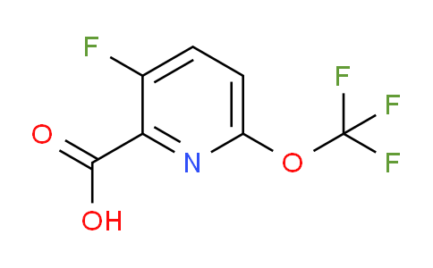AM220404 | 1804587-45-8 | 3-Fluoro-6-(trifluoromethoxy)pyridine-2-carboxylic acid
