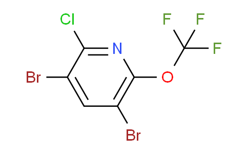 2-Chloro-3,5-dibromo-6-(trifluoromethoxy)pyridine
