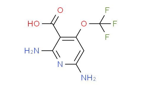 2,6-Diamino-4-(trifluoromethoxy)pyridine-3-carboxylic acid