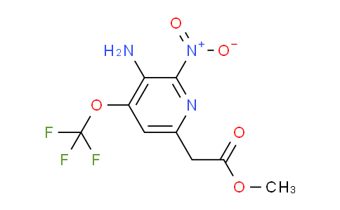 AM22046 | 1804391-07-8 | Methyl 3-amino-2-nitro-4-(trifluoromethoxy)pyridine-6-acetate