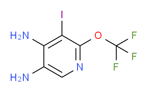 4,5-Diamino-3-iodo-2-(trifluoromethoxy)pyridine