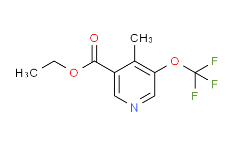 Ethyl 4-methyl-3-(trifluoromethoxy)pyridine-5-carboxylate