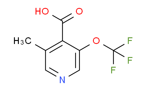 AM220480 | 1804034-29-4 | 3-Methyl-5-(trifluoromethoxy)pyridine-4-carboxylic acid