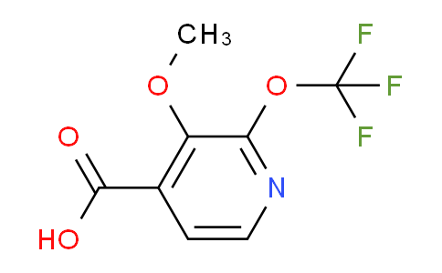 AM220487 | 1803976-14-8 | 3-Methoxy-2-(trifluoromethoxy)pyridine-4-carboxylic acid