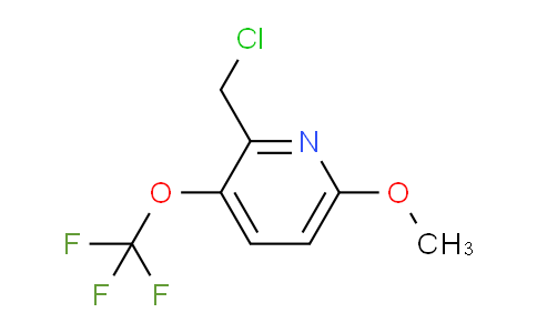 2-(Chloromethyl)-6-methoxy-3-(trifluoromethoxy)pyridine